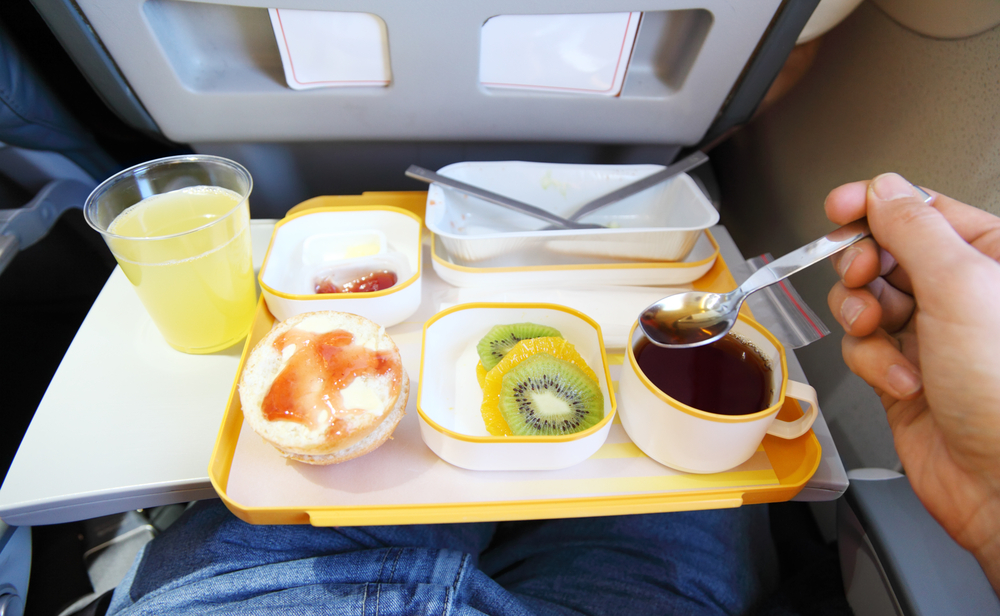 food-on-aeroplane