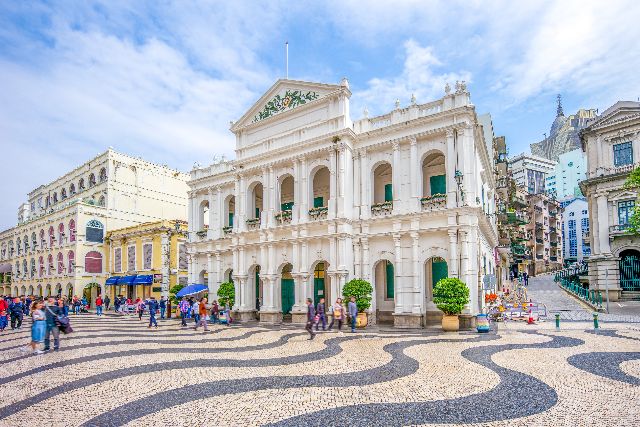 Macau Holy House of Mercy, a historic building in Senado Square