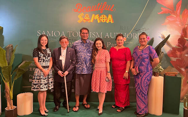 Samoa tourism authority launch by Pru 640