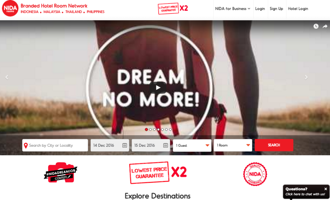 Still space for growth in Asia for Nida Rooms, says CEO