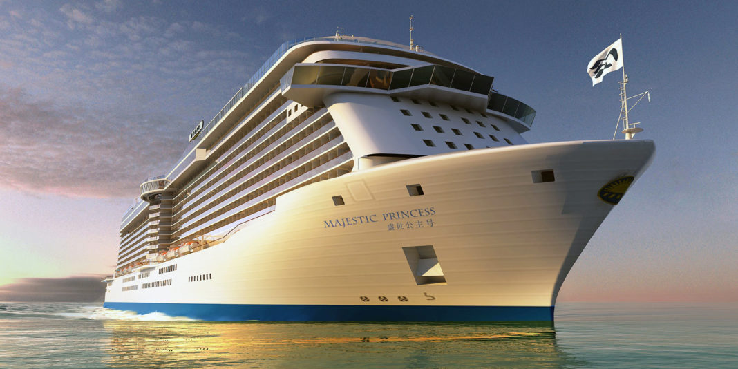 Majestic Princess readies for inaugural Asian sailings