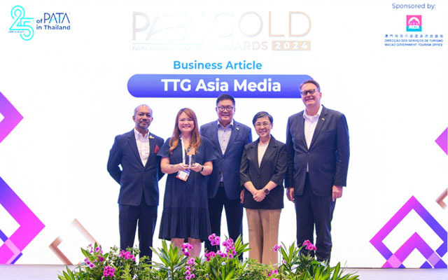 TTG scores at PATA Gold Awards 2024