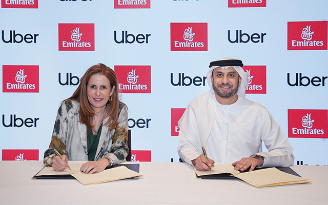 Emirates, Uber take a step closer to seamless journeys with MoU