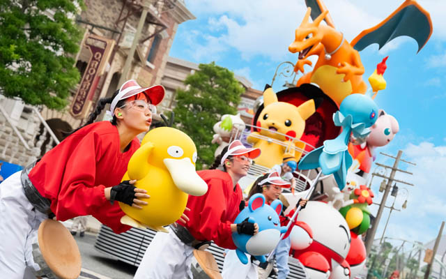 Universal Studios, Pokémon level up theme park collaboration