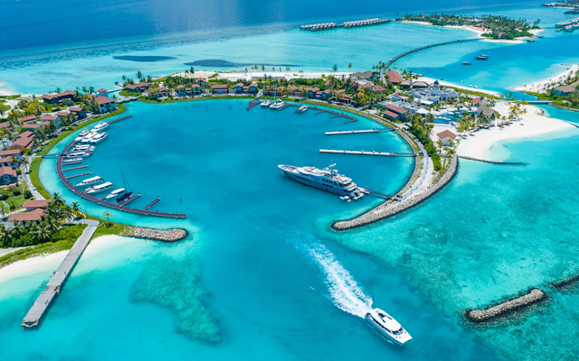 Crossroads Maldives combines three resorts in one island escape